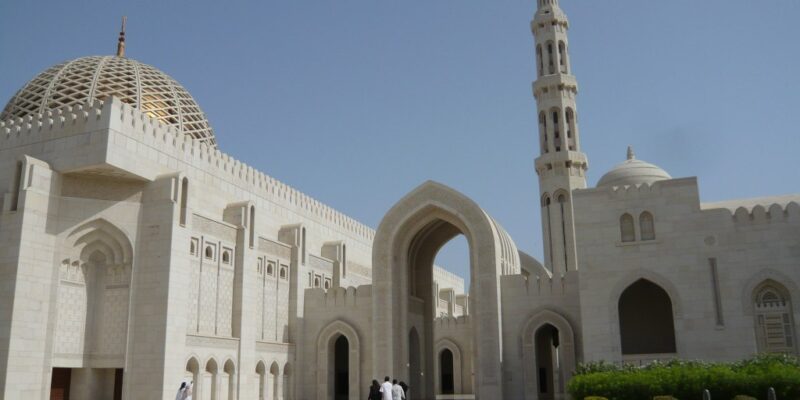 Die Große Moschee des Sultan Qaboos in Muscat