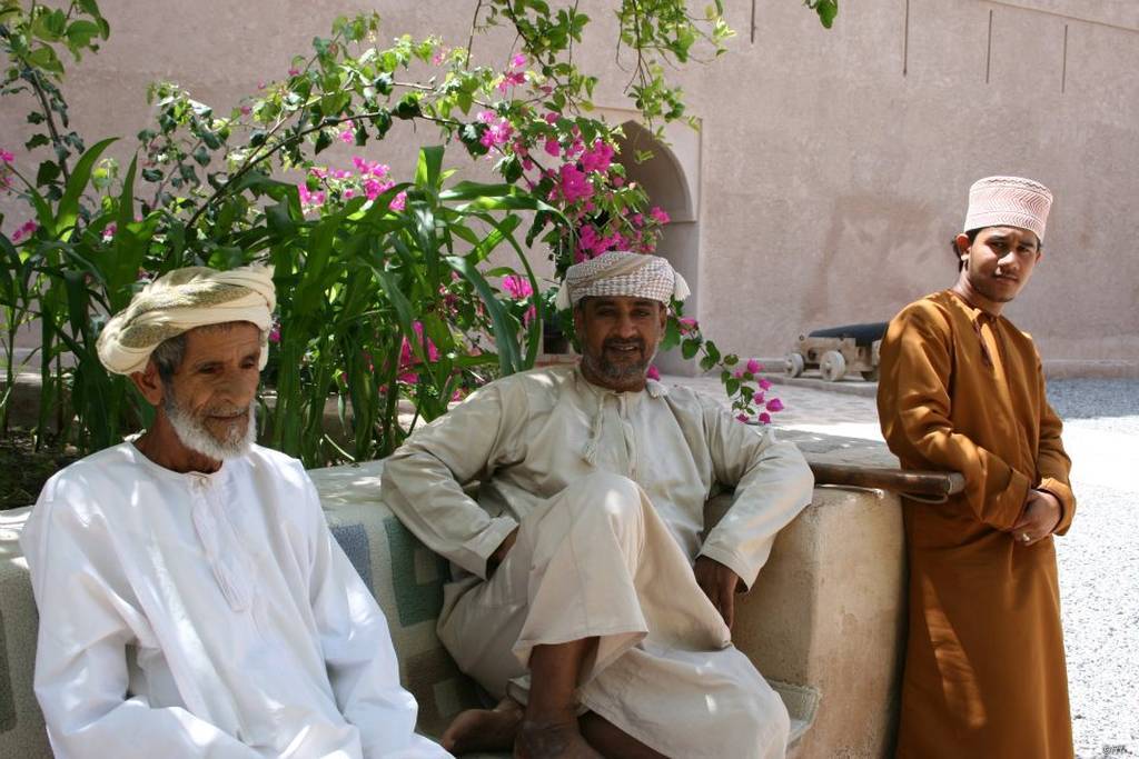 Waechter in Al Hazm Oman